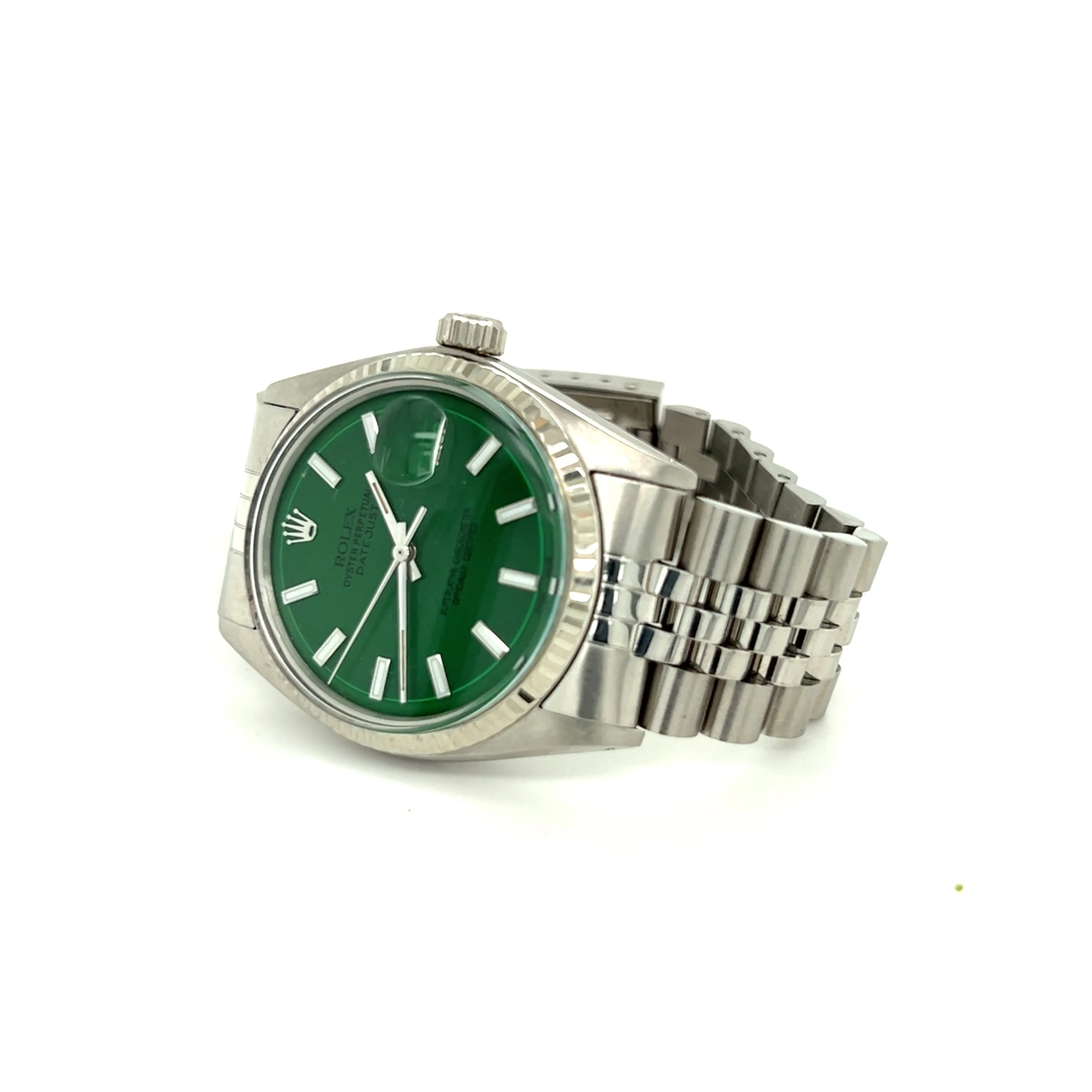 1973 Rolex Datejust 36 Green 2