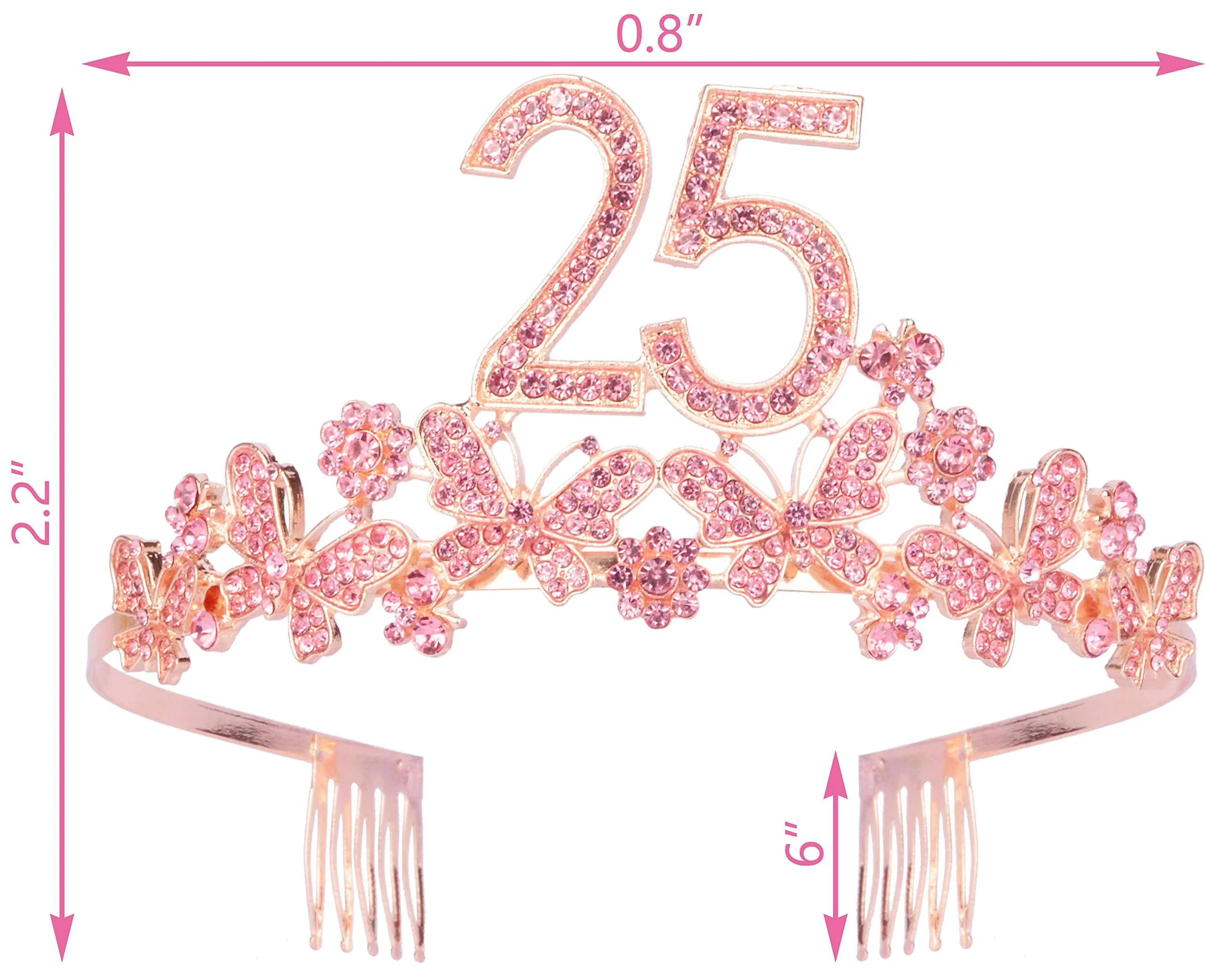 25 Birthday Decorations,25 Birthday,25th Birthday Gifts for Women,25th Birthday