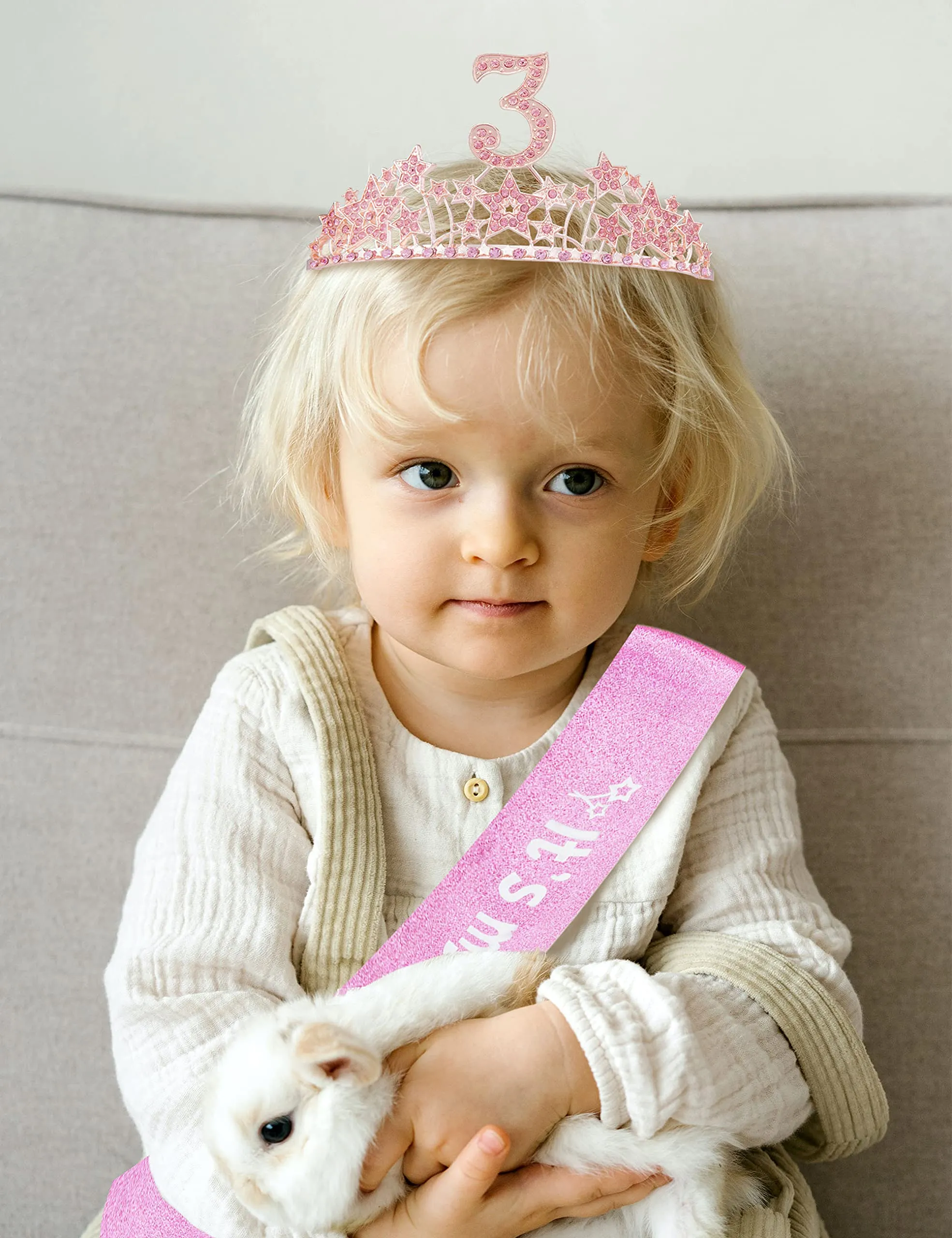 3rd Birthday, 3rd Birthday Gifts for Girls, 3rd Birthday Tiara and Sash, 3rd Birthday