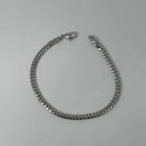 4.0MM Miami Cuban Bracelet (Platinum)