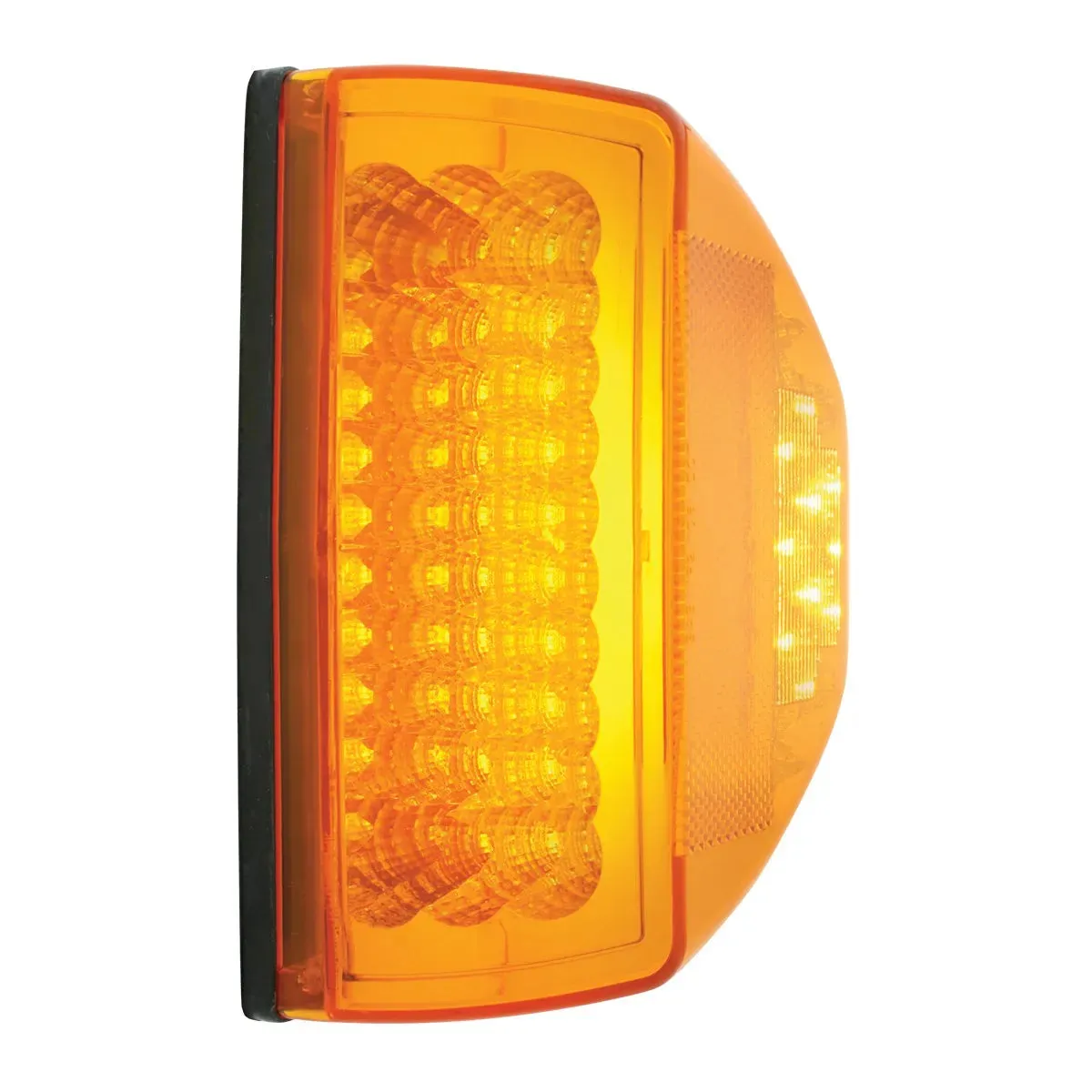 77232 SPYDER AMBER 42LED TURN SIGNAL LIGHT FOR PETE, AMBER LENS