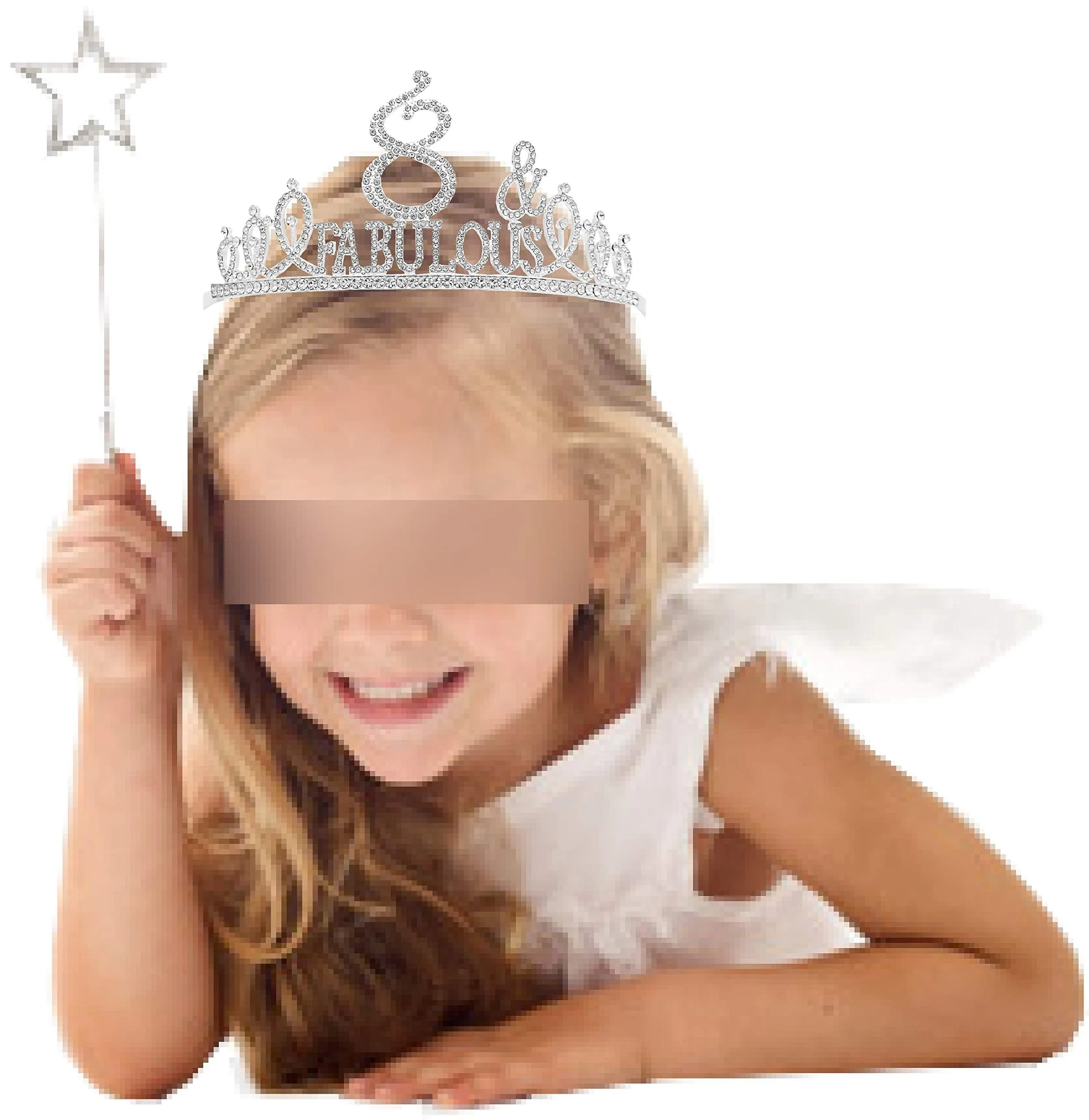 8th Birthday Gifts for Girls, 8th Birthday Tiara and Sash, 8th Birthday Decorations