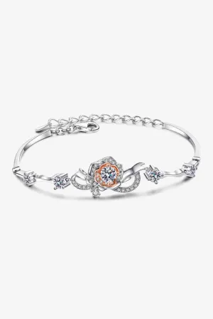 925 Sterling Silver Moissanite Bracelet