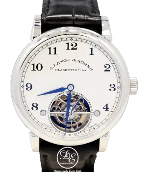 A. Lange & Söhne 1815 Tourbillon 730.025F Platinum Limited Edition of 100 Watch *NEW*