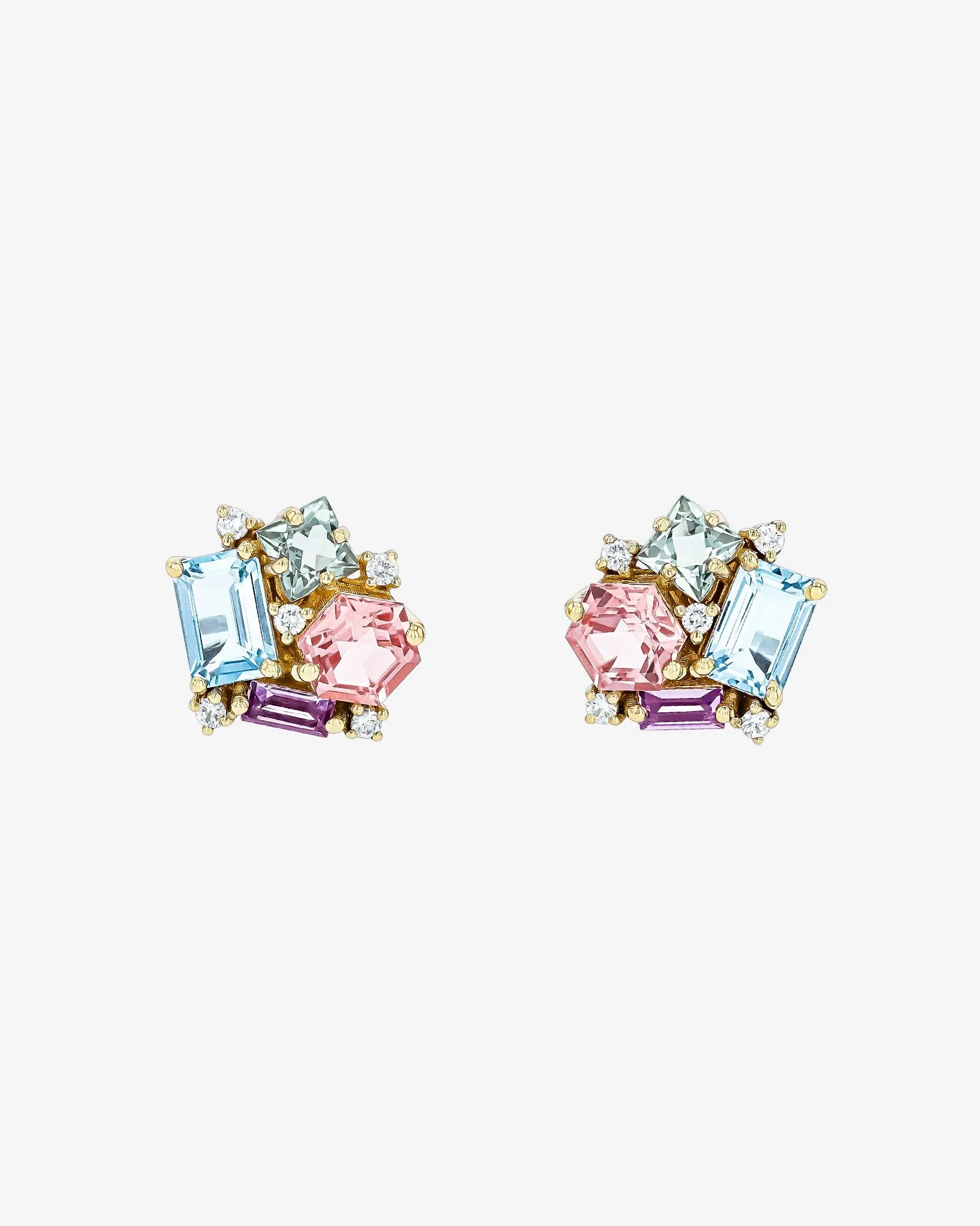 Amalfi Pastel Blossom Studs