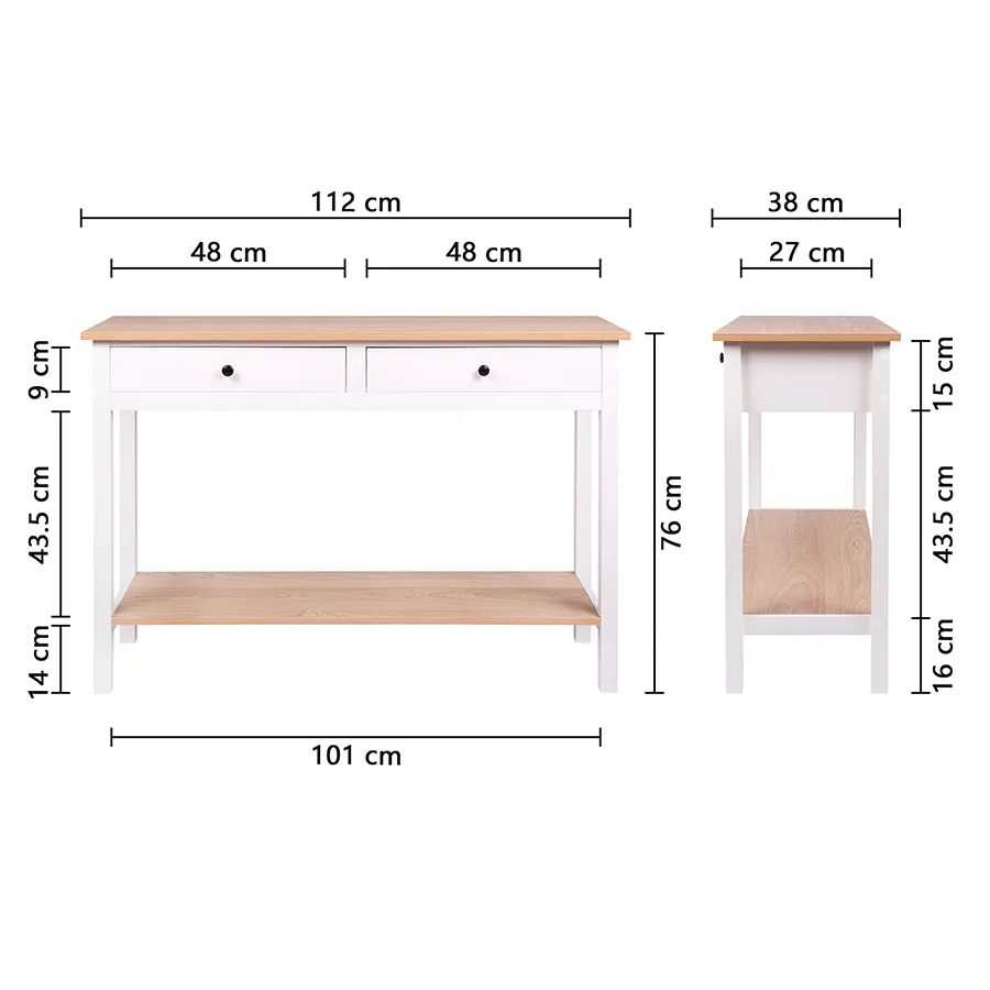 Amber Console Table