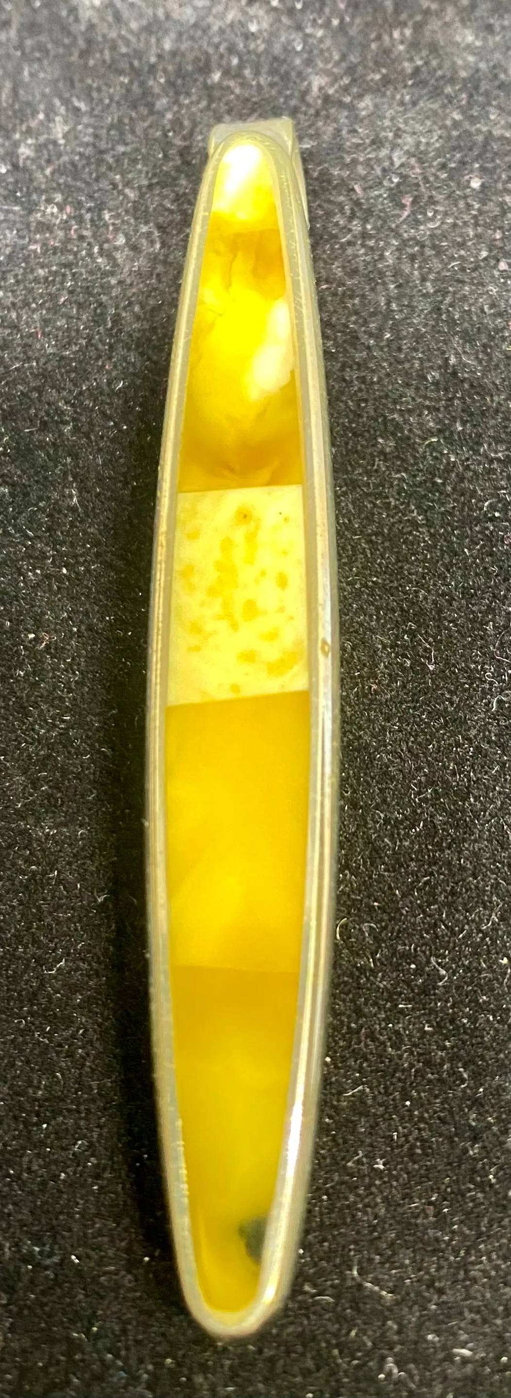 Amber Mosaic Tie Bar (0849)