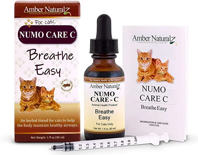 Amber Naturalz Numo Care C: Breathe Easy - for Cats