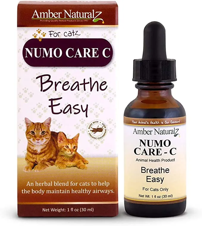 Amber Naturalz Numo Care C: Breathe Easy - for Cats