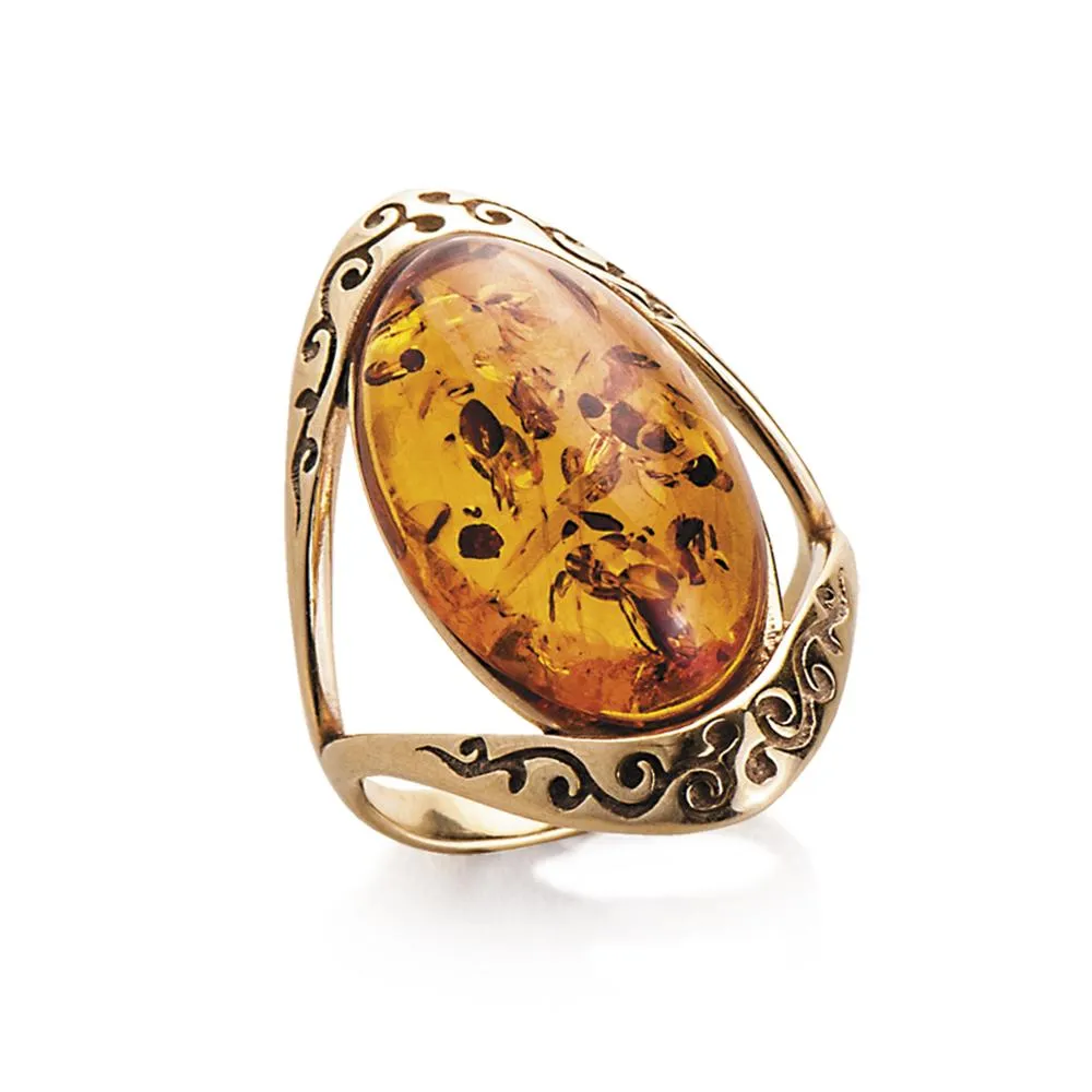 Baltic Amber Ring