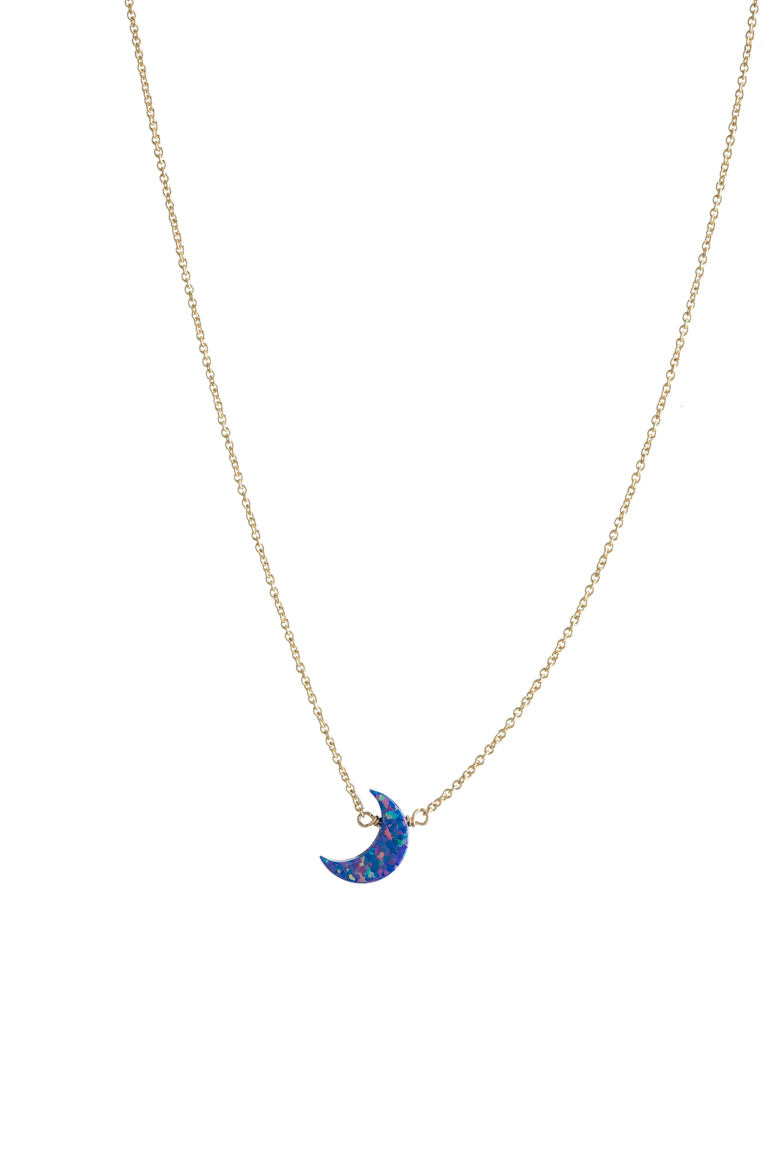 bara boheme | "MOON" Opal Necklace