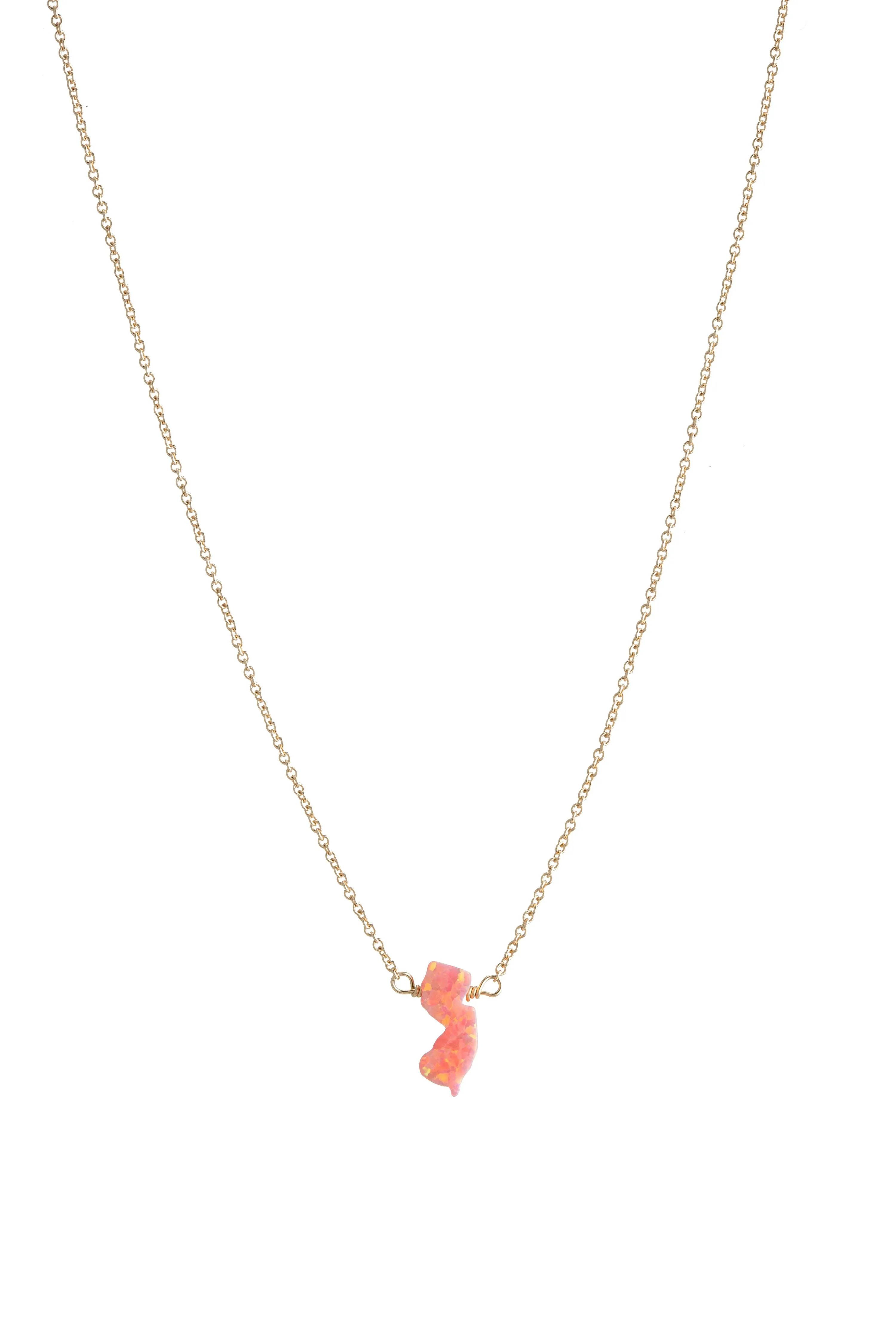 bara boheme | "NEW JERSEY" Opal Necklace