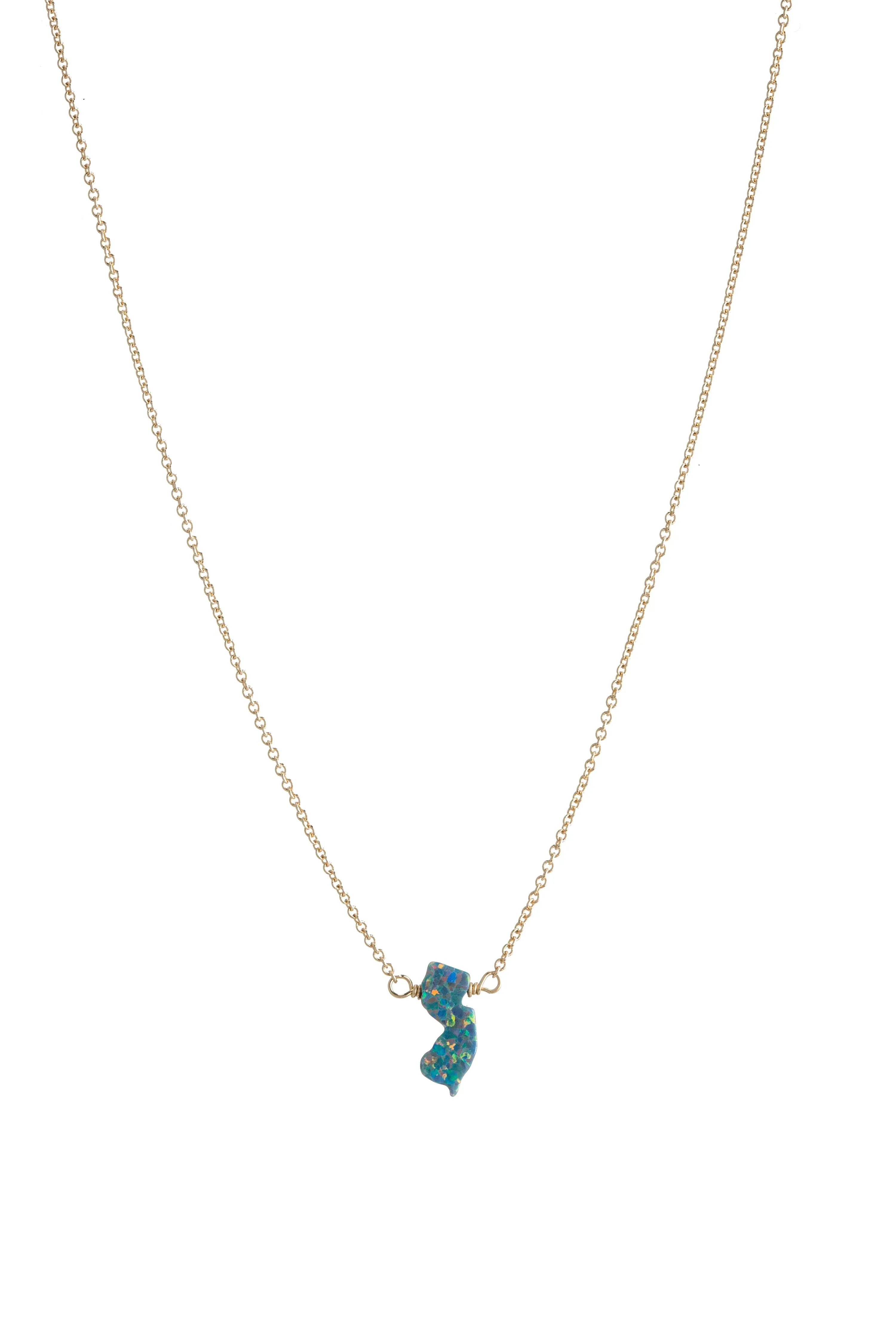 bara boheme | "NEW JERSEY" Opal Necklace