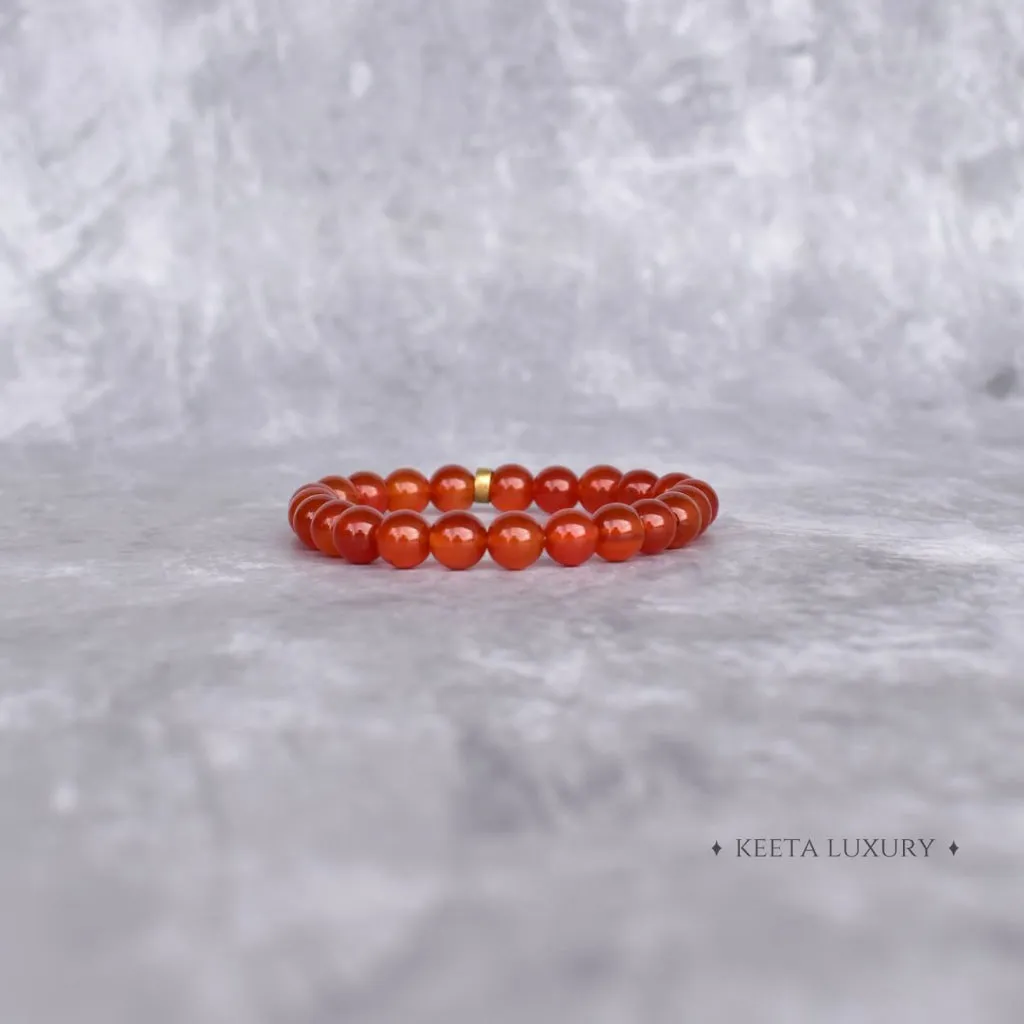 Basic - Carnelian bracelet