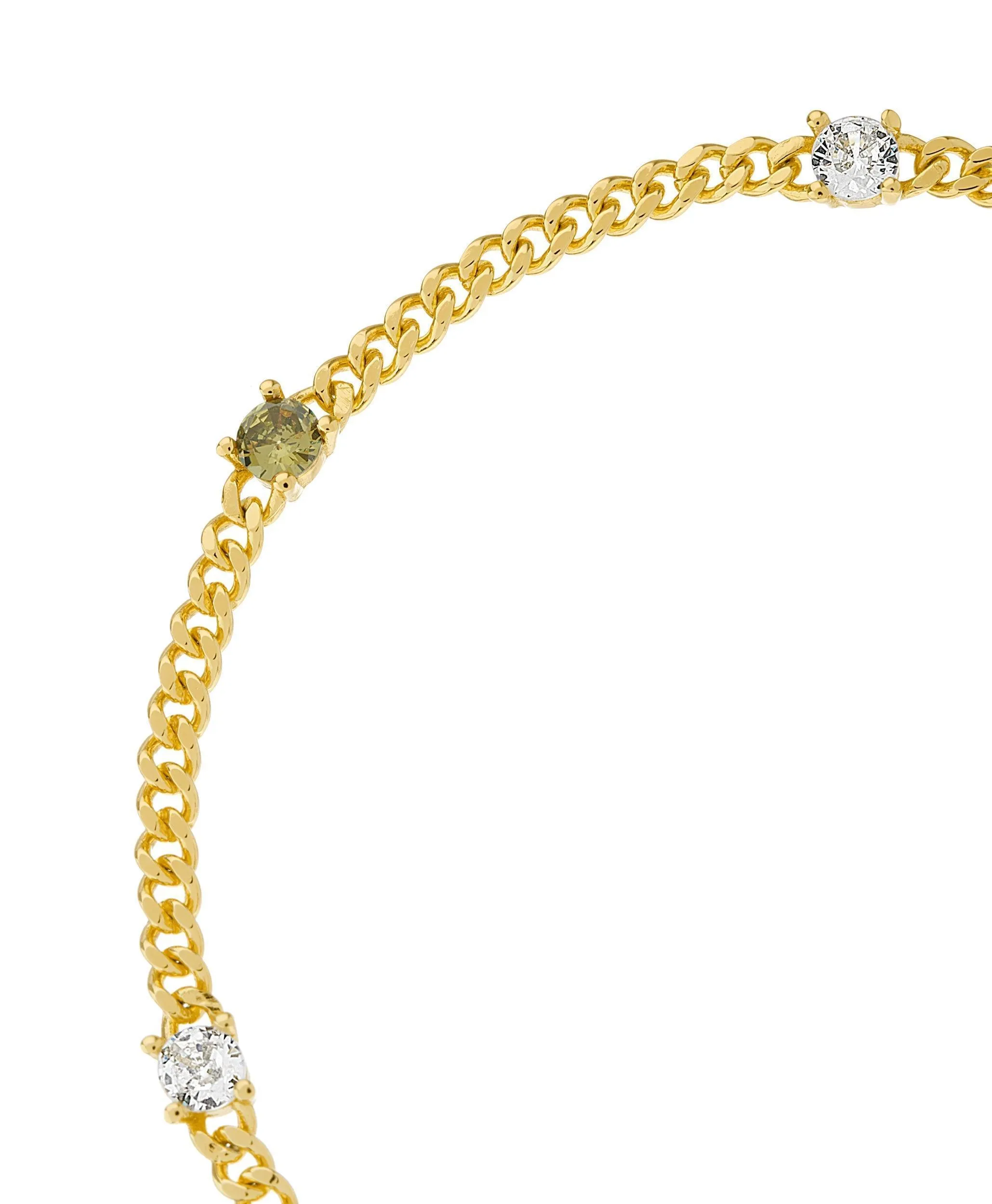 Birthstone Bracelet August 18ct Gold Plated