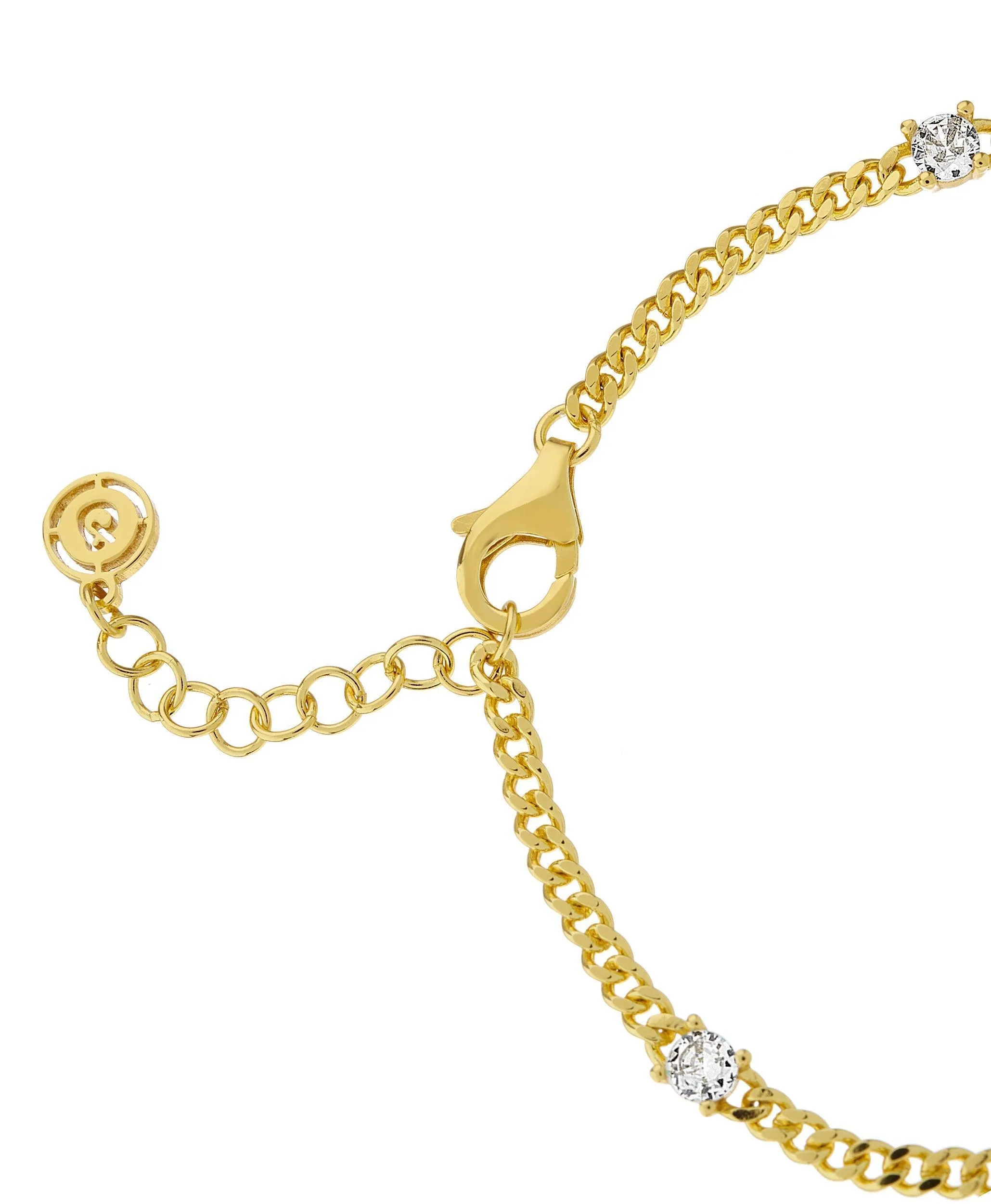 Birthstone Bracelet November 18ct Gold Plated