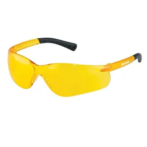 BK314 MCR Safety BearKat BK3 Series Safety Glasses, Amber Lens