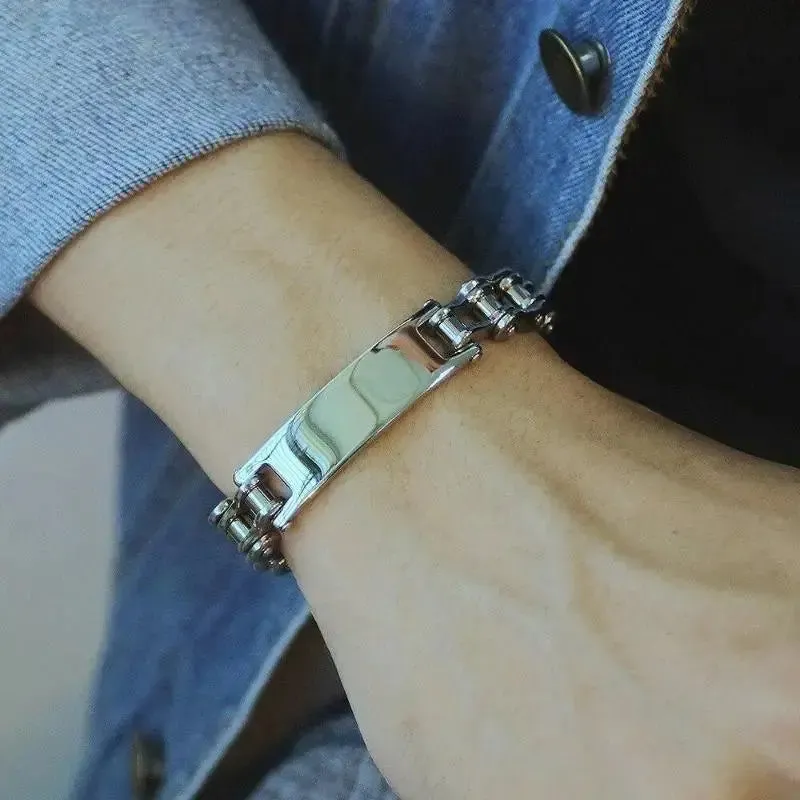 BRACELET CHAINE DE MOTO