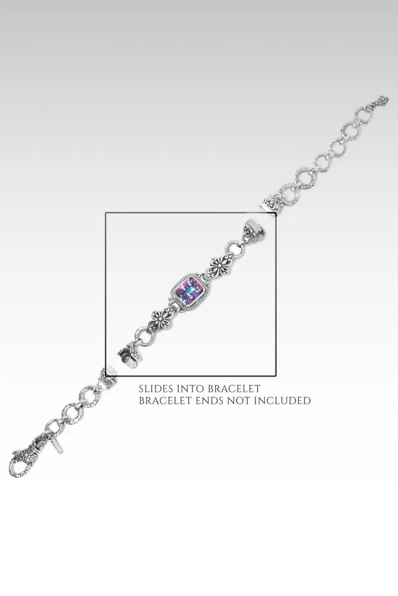 Bracelet Component™ in Dragon Wings™ Mystic Quartz