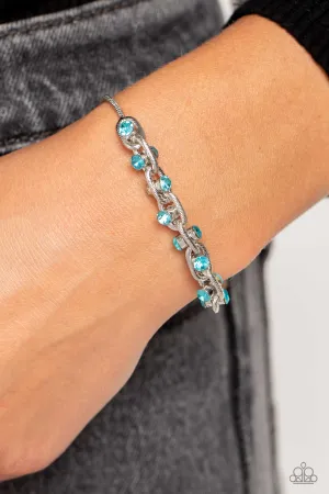 Bracelets Intertwined Illusion - Blue