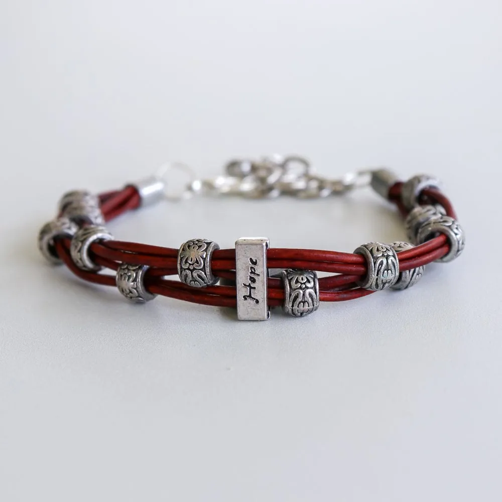 Braided Hope Bracelet