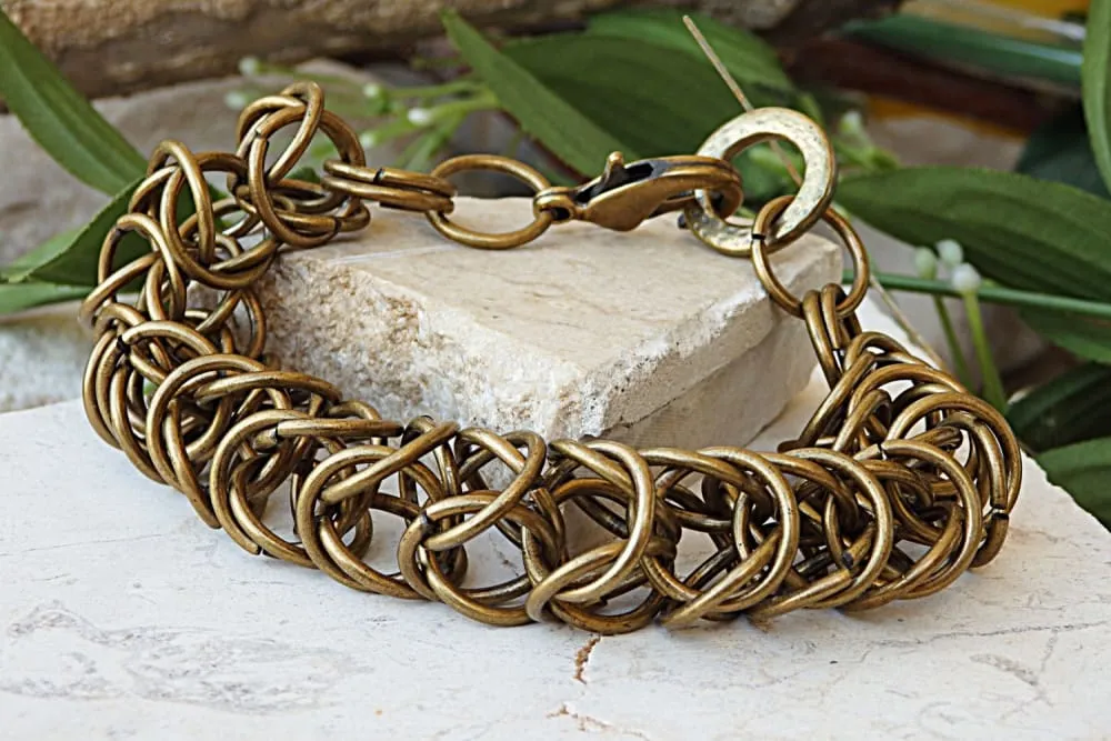 Brass bracelet