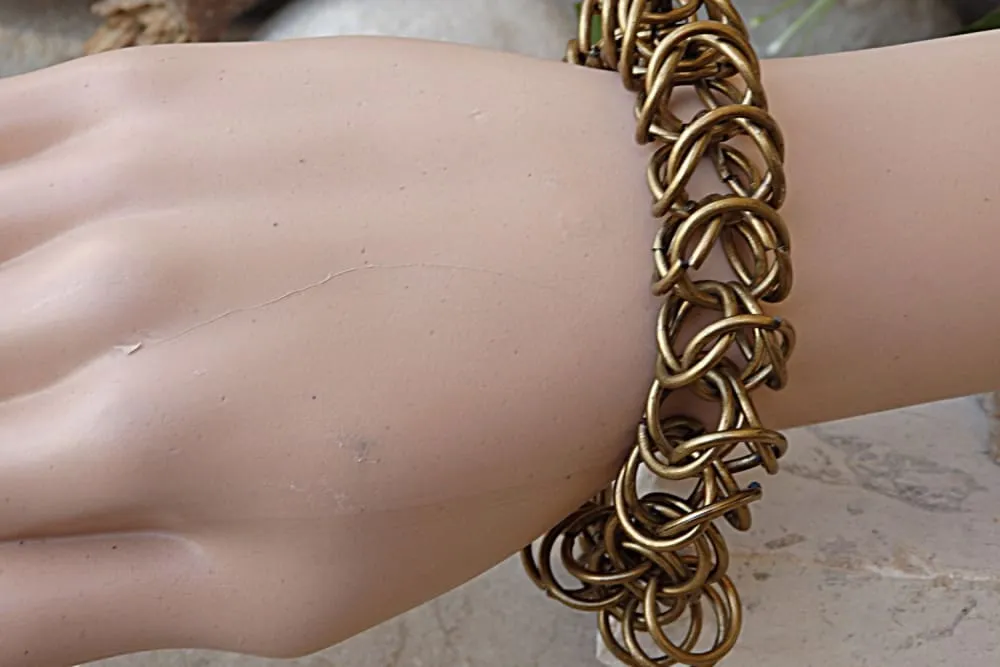 Brass bracelet