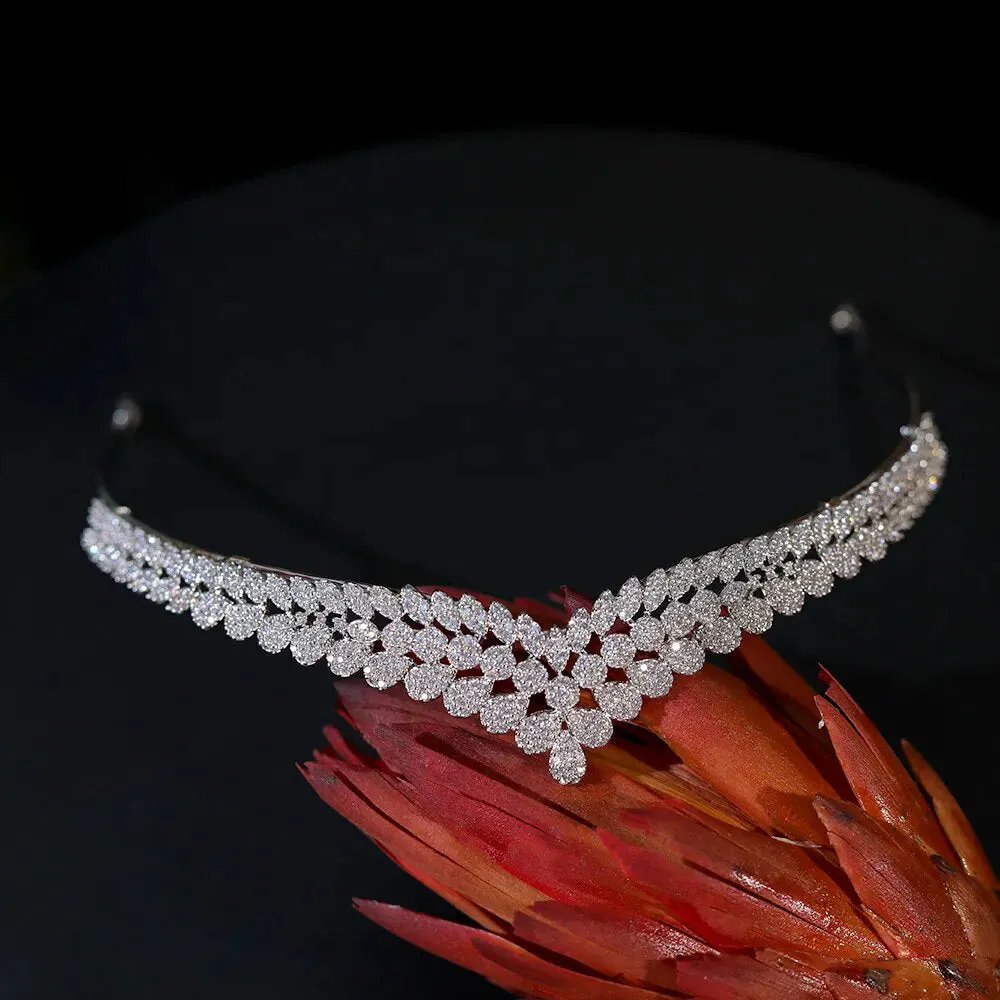 Bridal Wedding Zirconia Tiaras and Crown