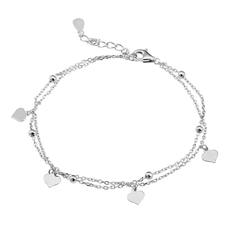 CASCADING HEARTS BRACELET