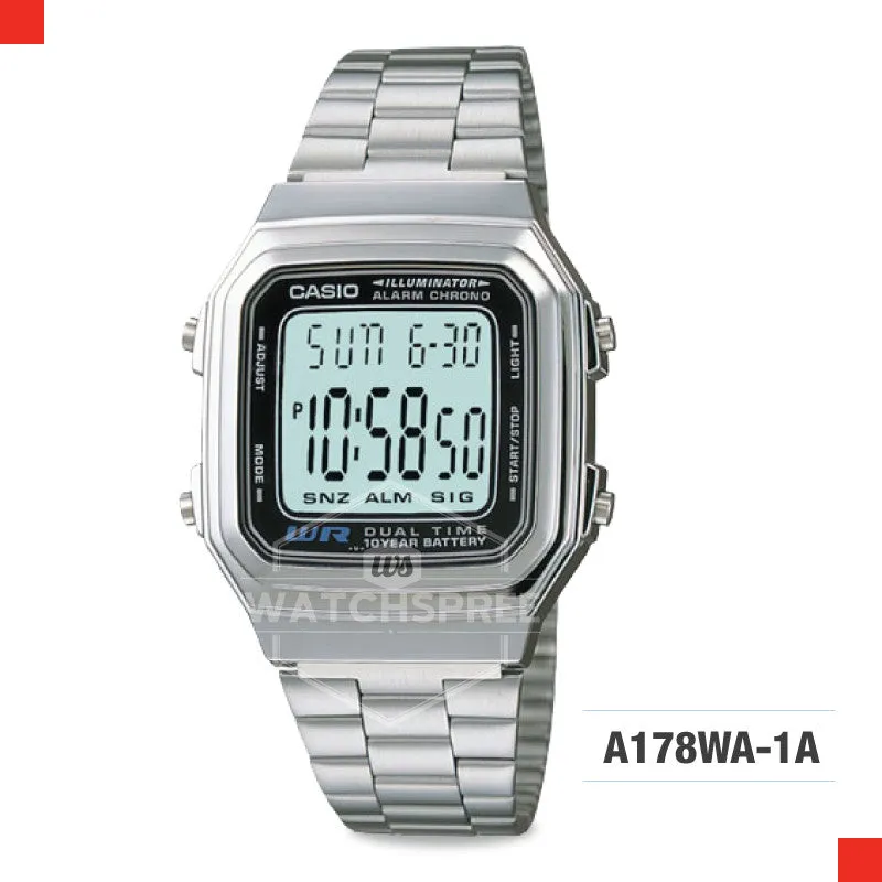 Casio Vintage Watch A178WA-1A