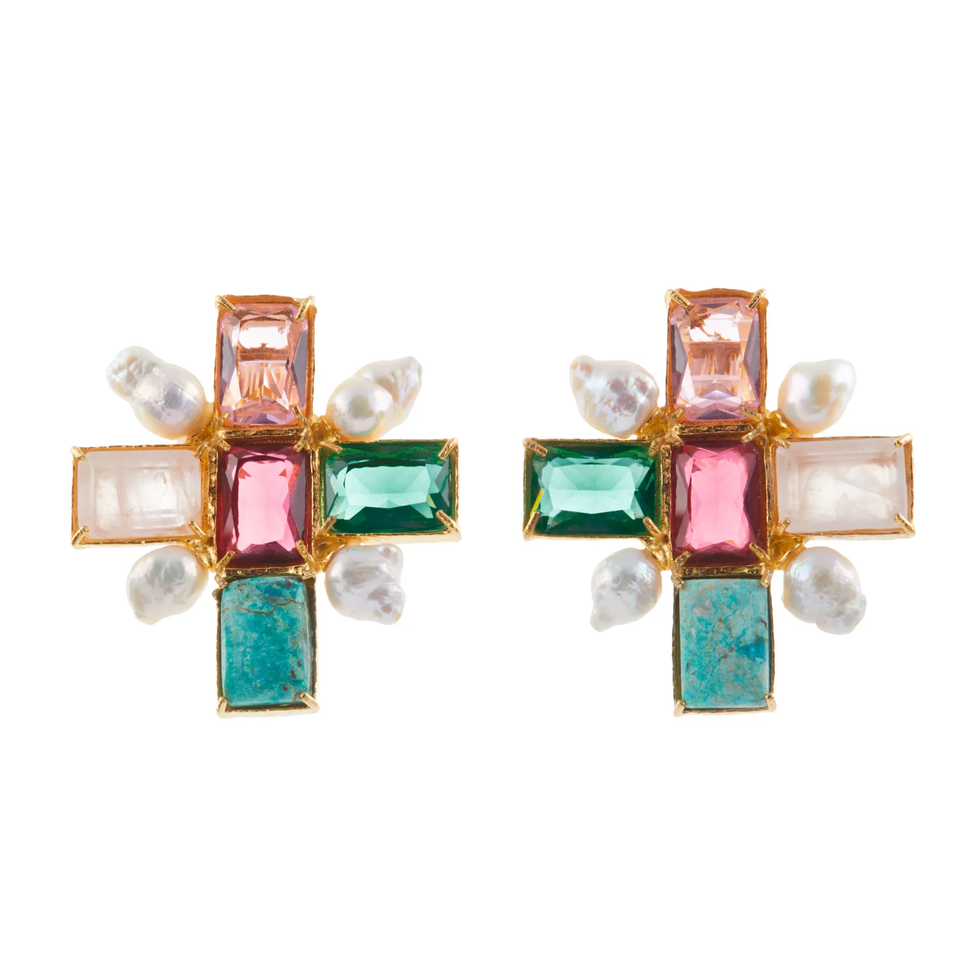 Cinda Earrings Multi