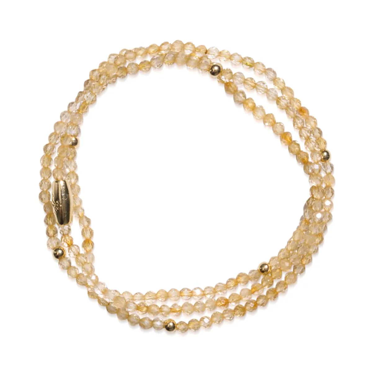 Citrine | Gold Vermeil | Gemstone Wrap