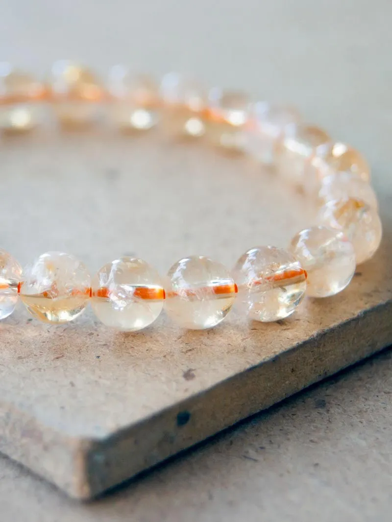 Citrine Mala Bracelet