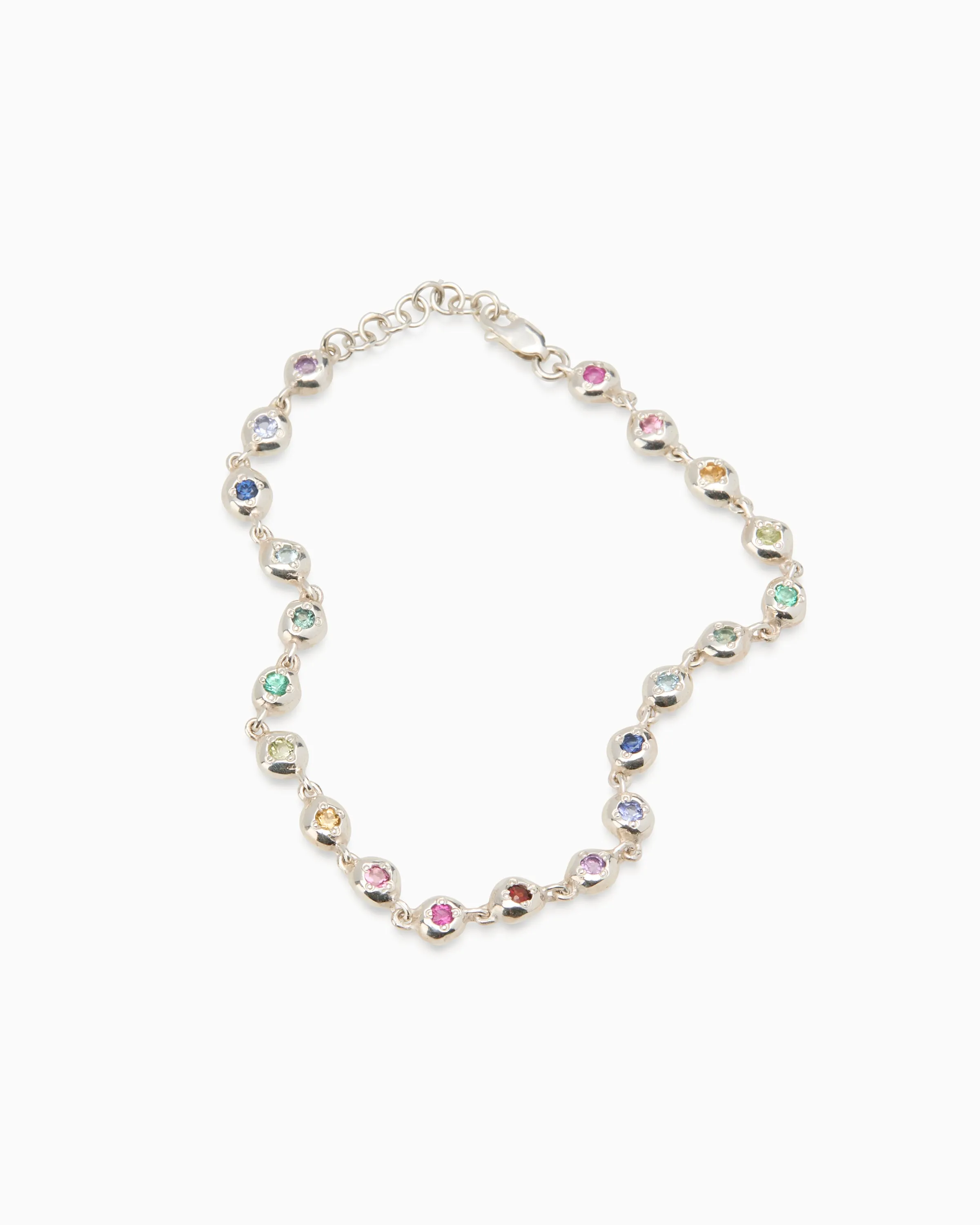 Collective Stone Bracelet | Silver