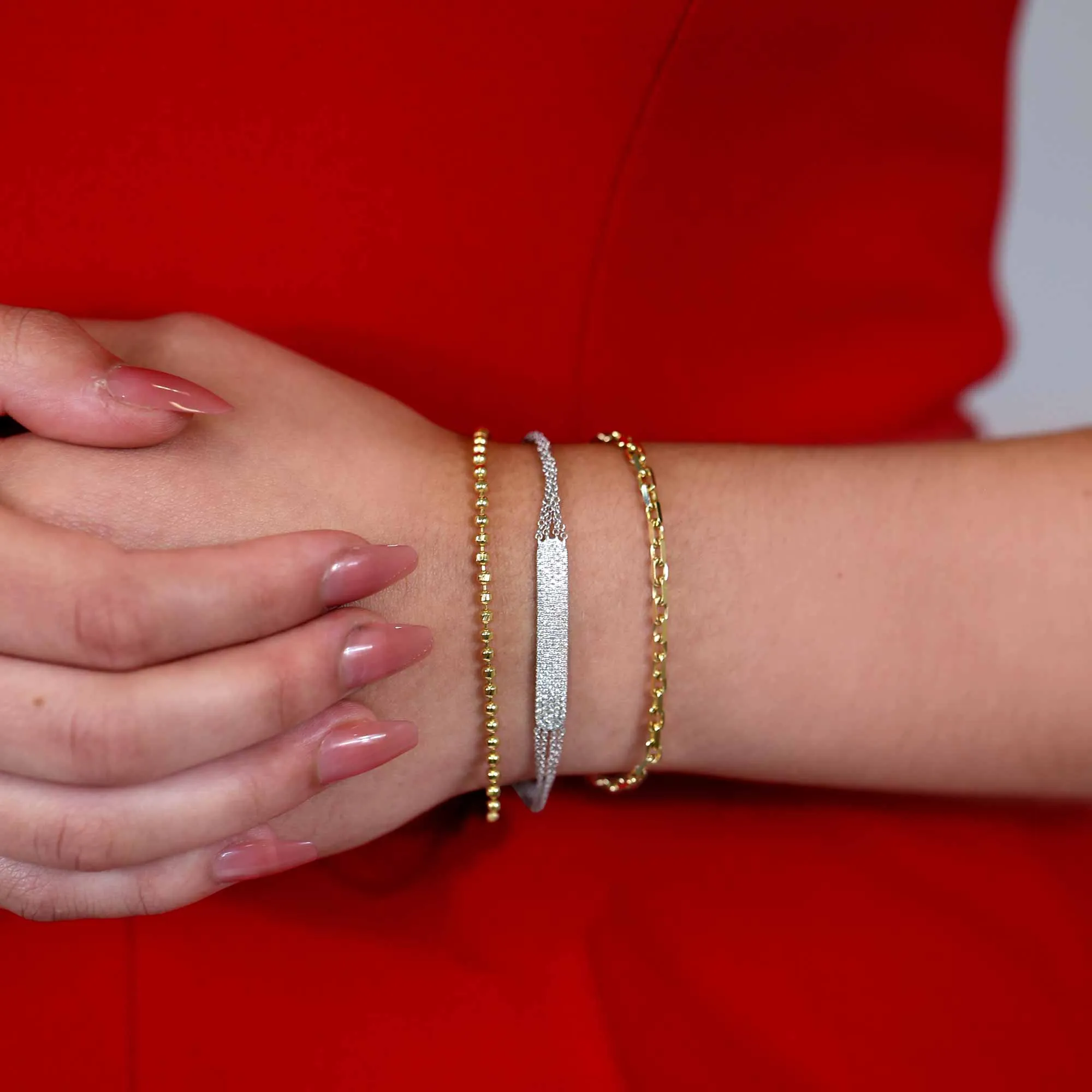 Companion Beaded Gold Bracelet