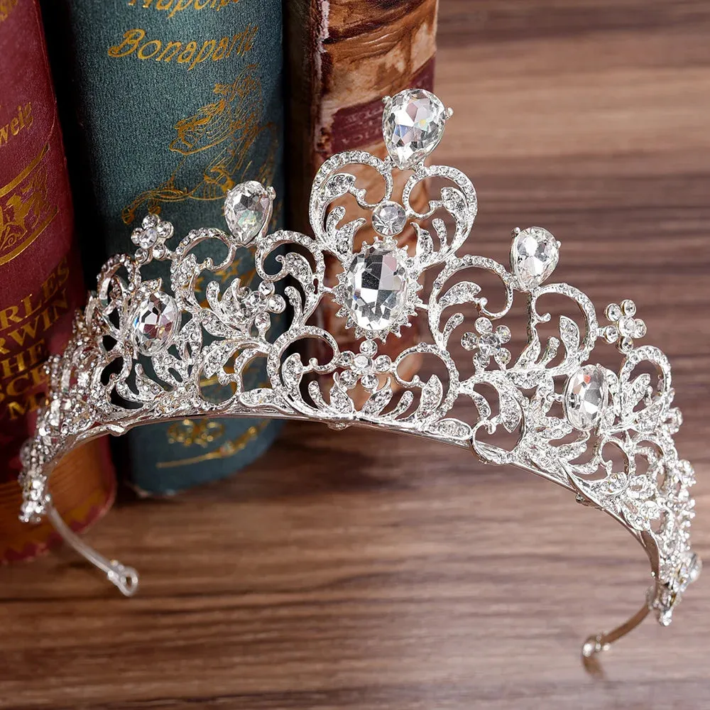 Crystal Tiara Bridal Crown  Hair Accessories