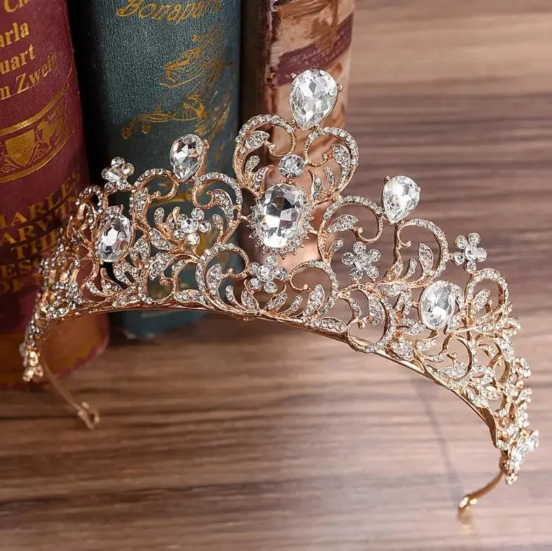 Crystal Tiara Bridal Crown  Hair Accessories