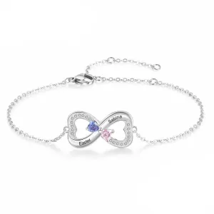 Customized Infinity Bracelet for Women Fashion Accessory