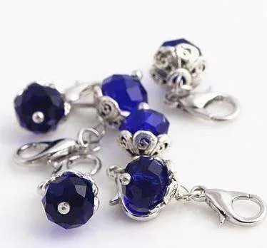 Dangling Bead Accent Crystals for Story of My Life Charm Lockets 5mm - 11 Colors to Choose!!