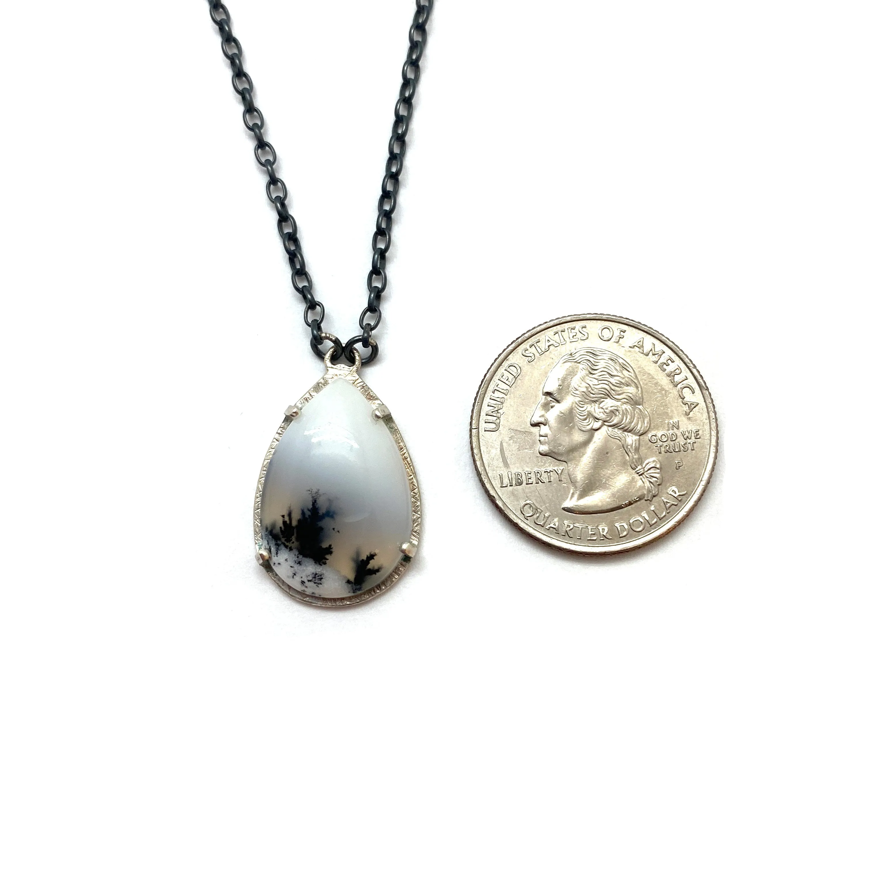 Dendritic Opal Necklace