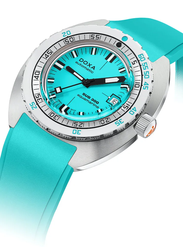 DOX Watch SUB 3 COSC Aquamarine Rubber