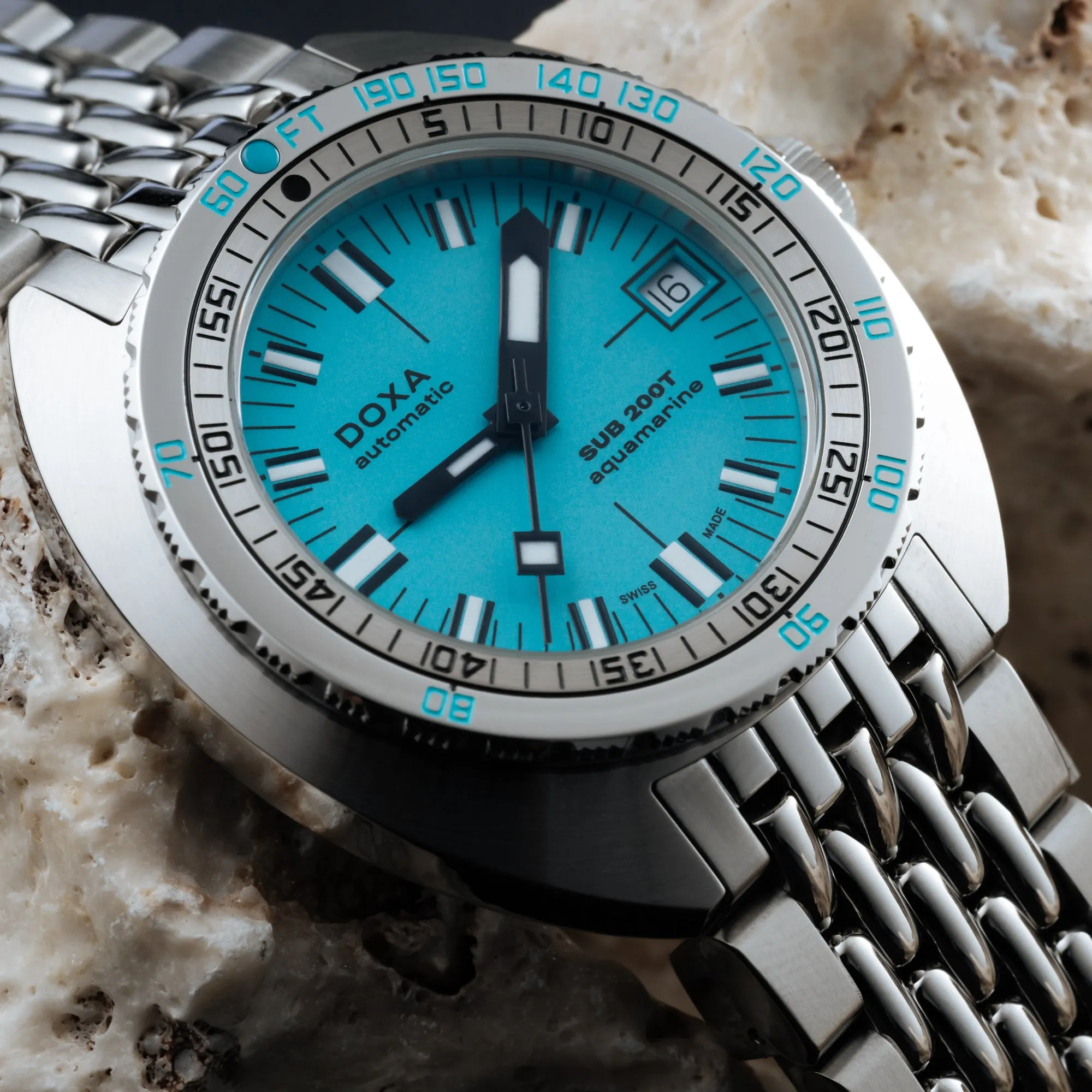 Doxa 200 T - Aquamarine (Turquoise) Iconic Dial