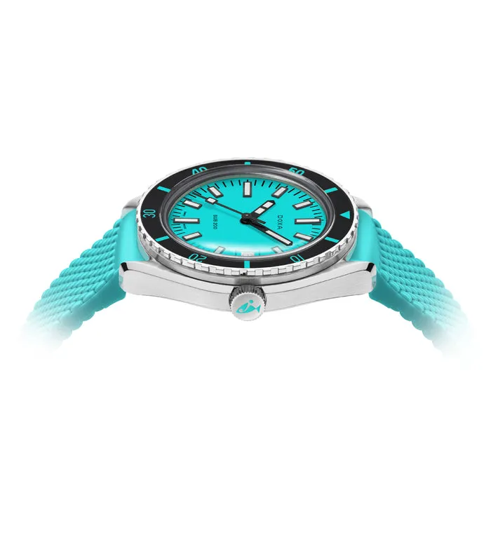 DOXA Sub 200 Aquamarine Rubber Small - 799.10.241.10