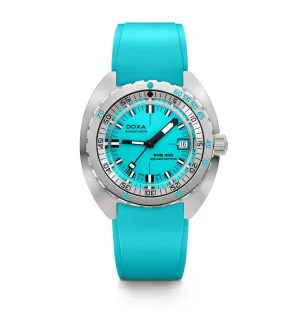 DOXA Sub 300 Aquamarine Rubber - 821.10.241.10