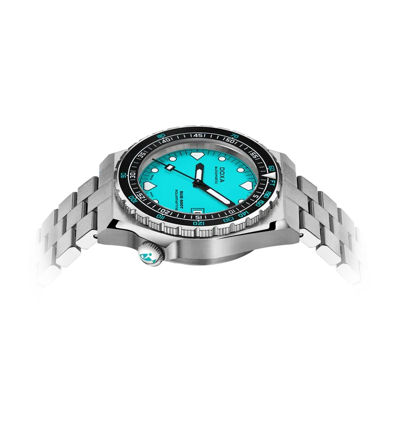 DOXA Sub 600T Aquamarine Stainless Steel Ceramic - 862.10.241.25-N