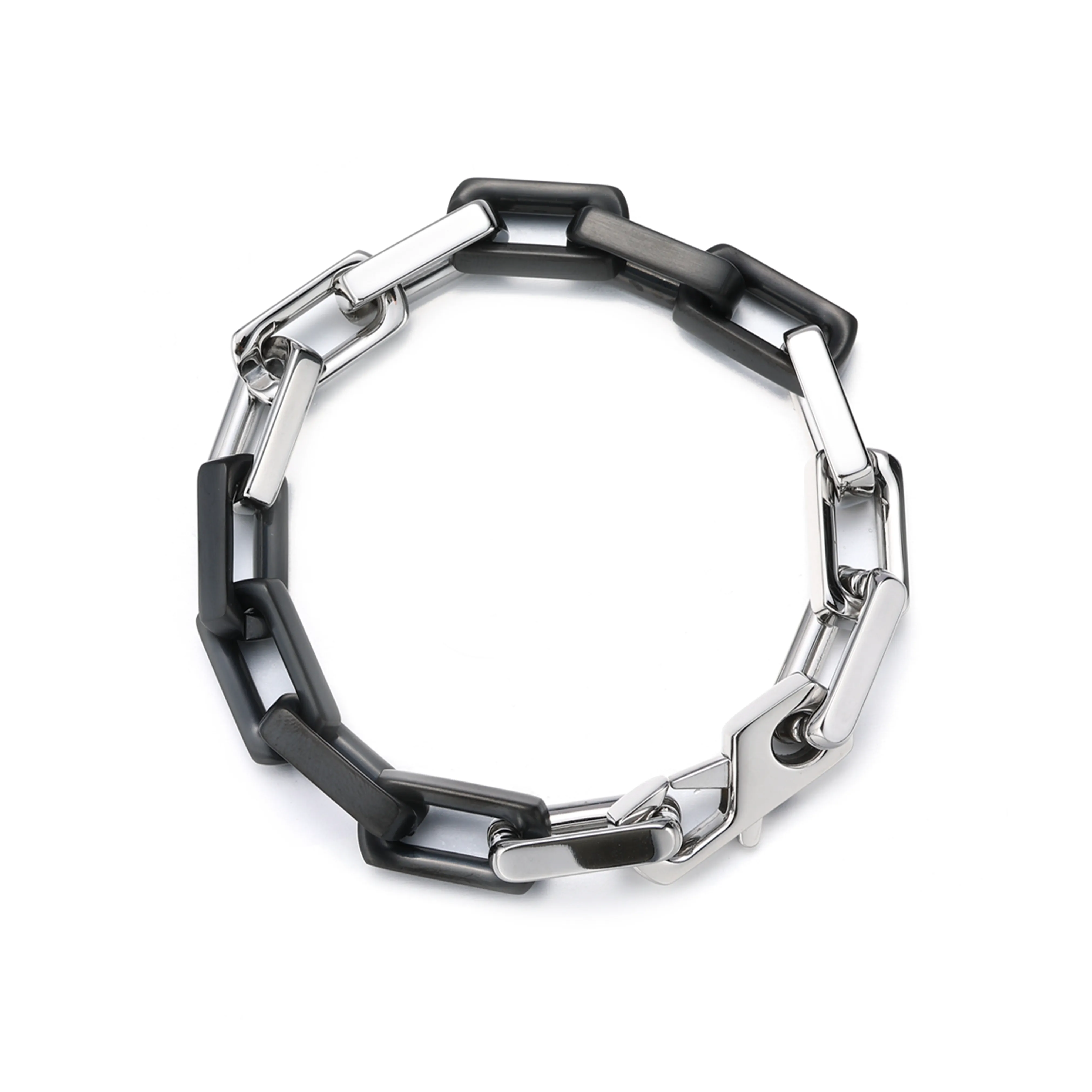 Drip Link Bracelet  - Two Tone