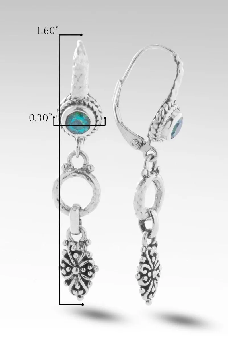 Euphony Earrings™ in Bali Hai™ Mystic Topaz