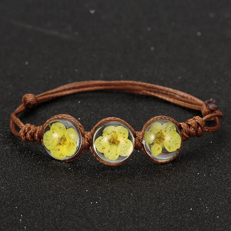 Flower Time Gemstone Bracelet