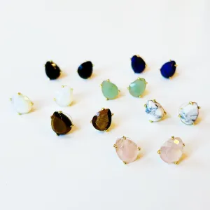 Gemstone Mini Studs