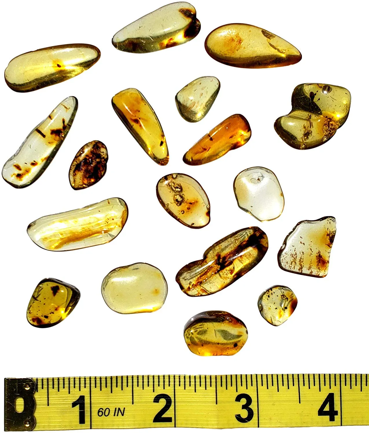 Genuine Colombian Amber Fossil Specimen - Naturally Formed - May Contain Inclusions - Great Collectible